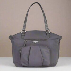 TWELVELittle Diaper Baby Shoulder Bag Large Nylon Tote Gray Allure Crossbody